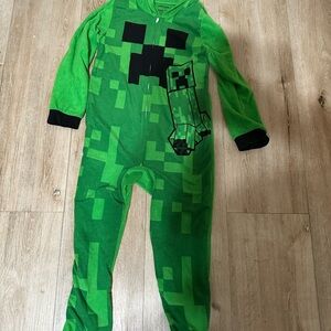 Green Creeper Kids One Piece